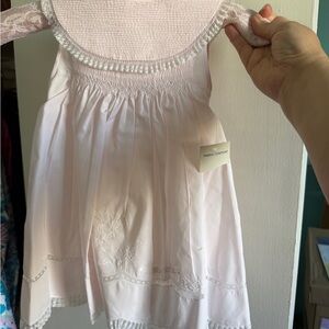 Girls Pink Smocked Baby Dress 24months NWT